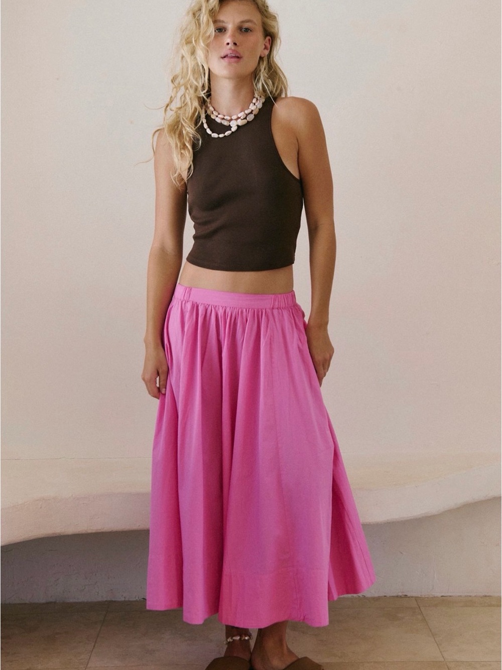 Free People Lowen Midi Skirt - Picture 2 of 2